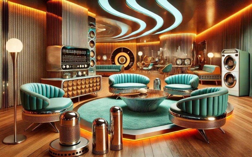 Retro-Futuristic Design: A Journey Between Past and Future in Interior Design